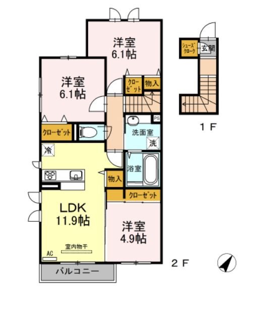 アルバフォレスタ 間取り