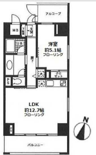 ロジュマン湘南  間取り