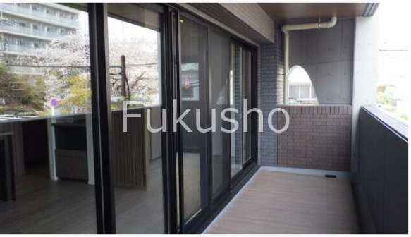 グラサージュ横濱リヴィエール ベランダ