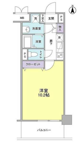 クレール矢沢 間取り