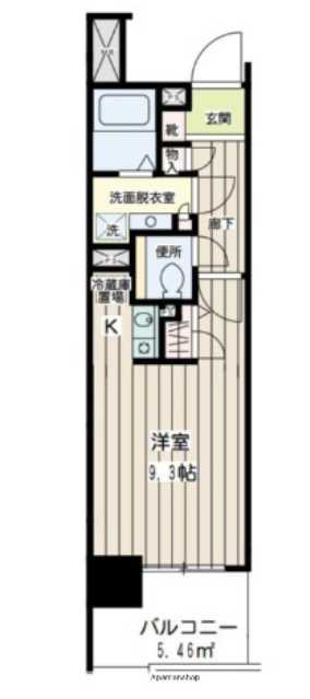 ナイスアーバン川崎ウェストモール  間取り