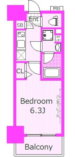 グランドガーラ横浜  間取り