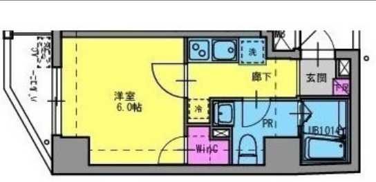 フロンティア横濱イースト 間取り