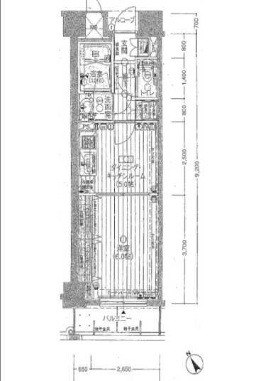アールケープラザ新横浜スリー 間取り