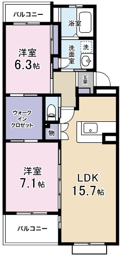 ルミナス 間取り