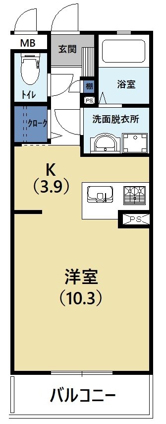 アソシエ PLUS 間取り