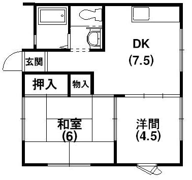 カプチーノSHUN 間取り