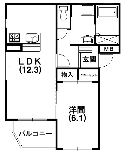 白鳥Ｌａｋｅ 間取り