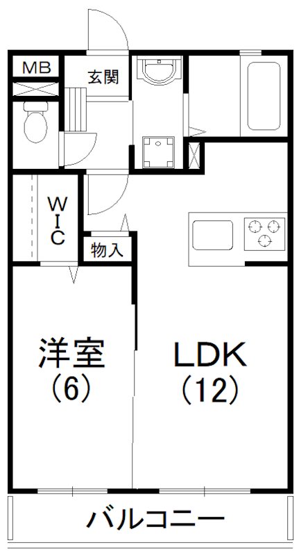 ラヴィベール中島 間取り