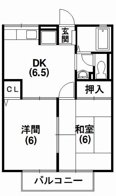 メゾン伍番館 間取り