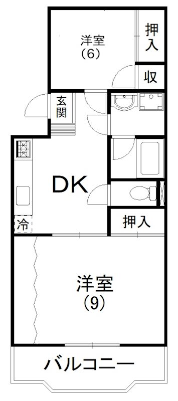 メゾンアスカ 間取り