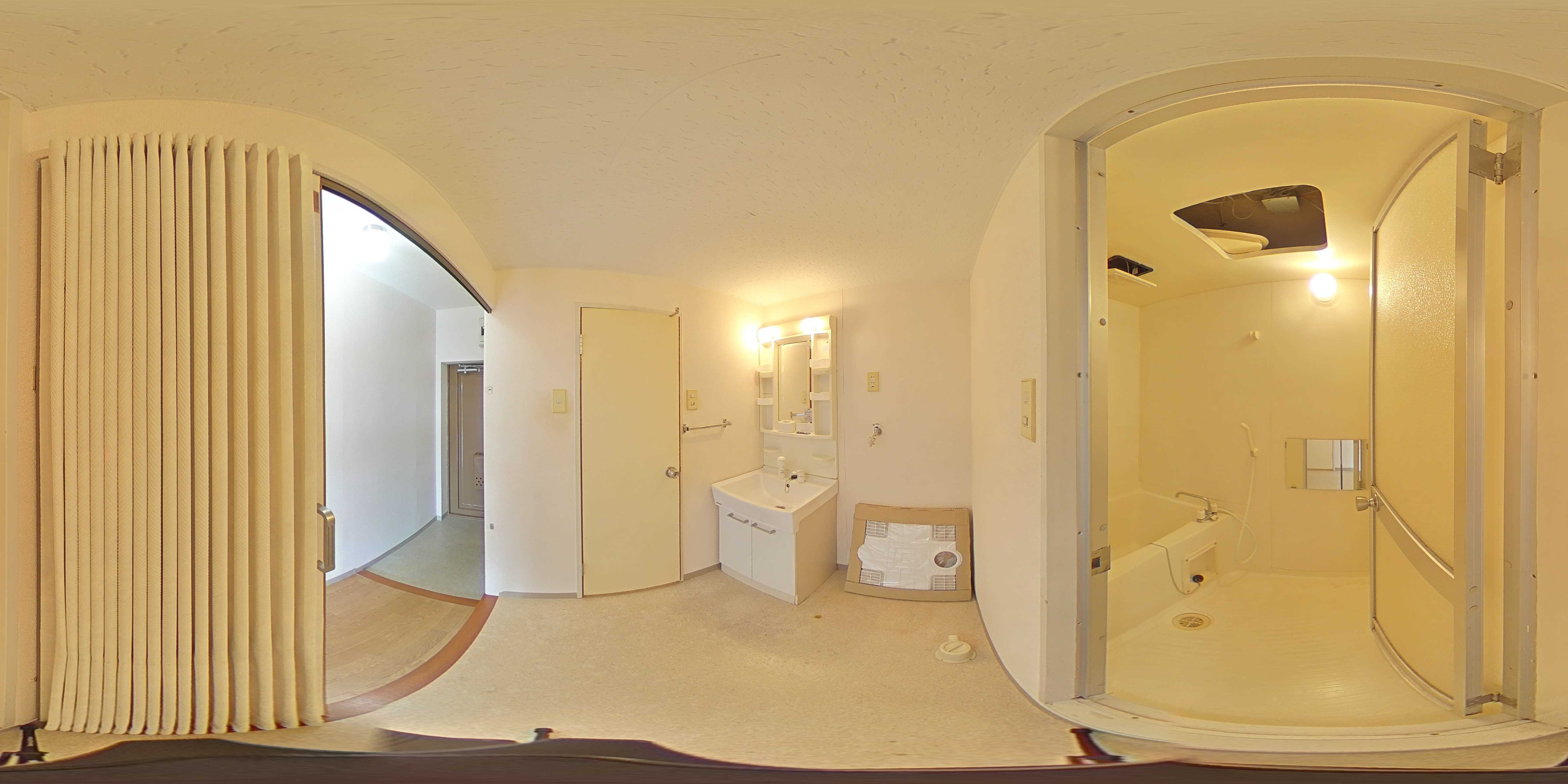マンション歩 洗面所
