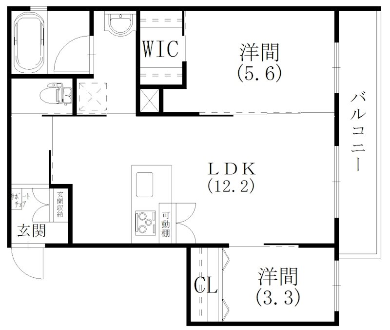 リライフ神立 間取り