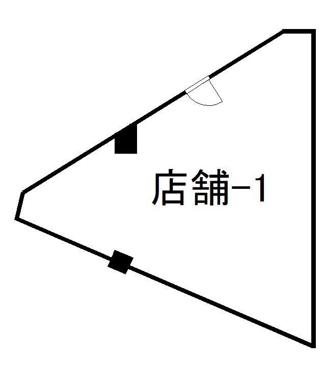 グレース名倉　貸店舗 間取り