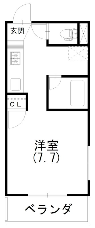 クリエイトダイアナⅡ 間取り
