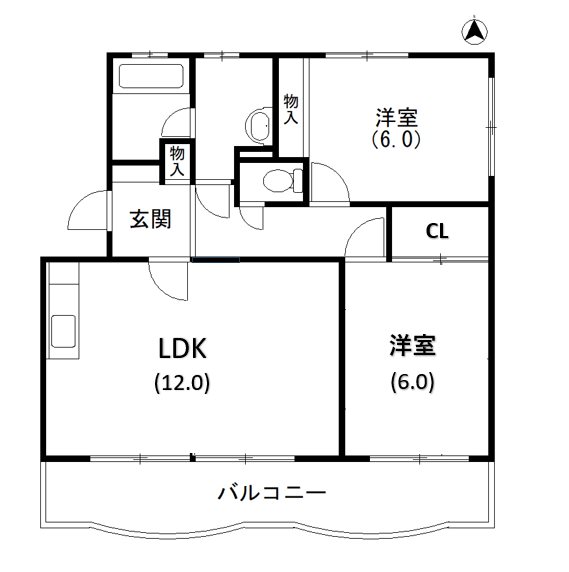 パークハイムワジヤマ 間取り