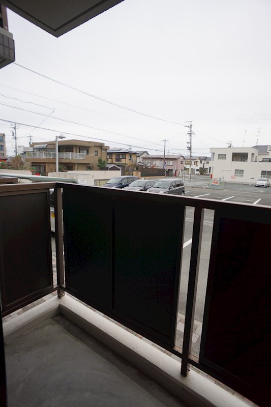 ベルクール ベランダ