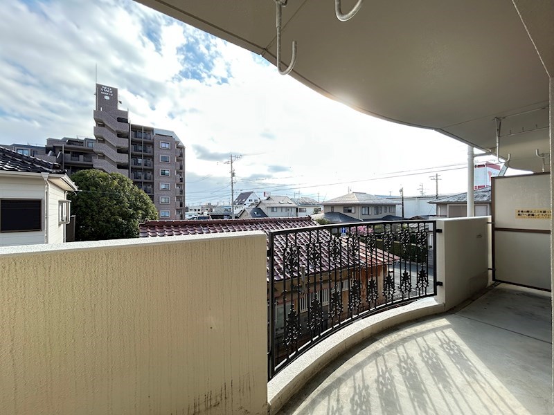 ベルクール ベランダ