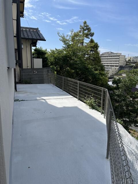 蜆塚貸家 ベランダ