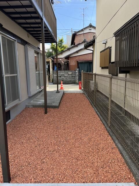蜆塚貸家 庭