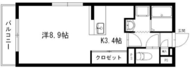 グランストーク立野 間取り