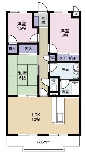 ヴィラクリア 間取り