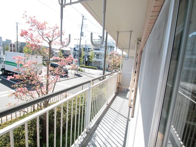 第1松本マンション  ベランダ