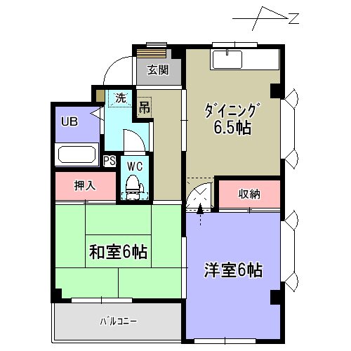 トーエーハイツ 間取り