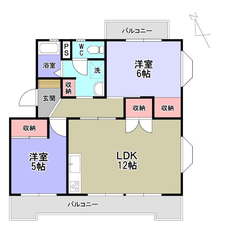 第1松本マンション 間取り