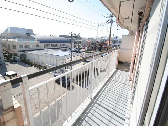 第1松本マンション ベランダ