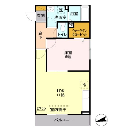 フルールさくら 間取り