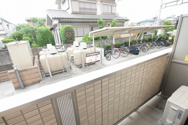 フルールさくら ベランダ