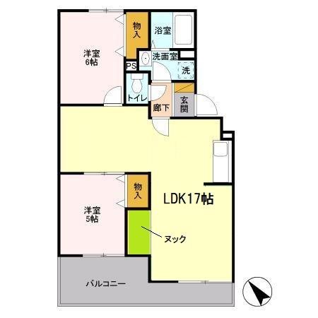 ヴァンベール富士美 間取り
