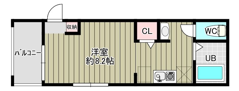MELDIA蕨  間取り