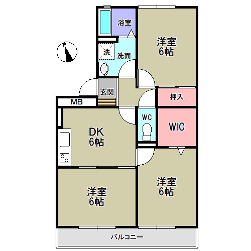 オークコート 間取り