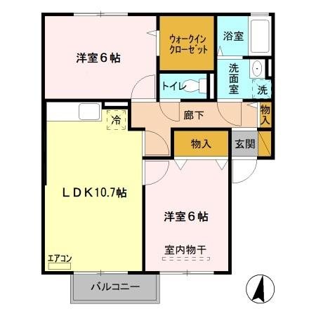 グリーンコート弐番館 間取り