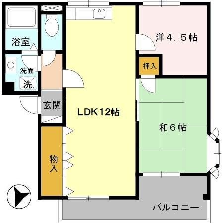 ヴァンベールクレスト 間取り