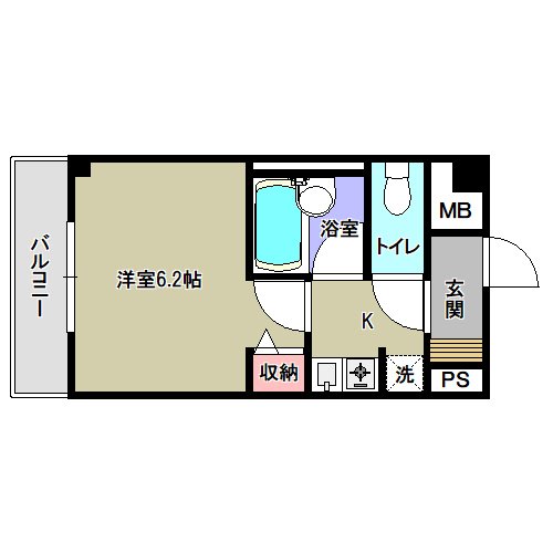 エストタウンWarabi 間取り