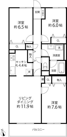 埼玉県川口市芝富士２丁目 間取り