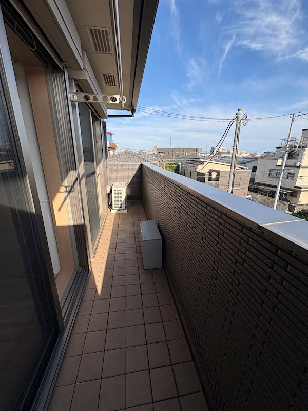 埼玉県蕨市中央６丁目 ベランダ