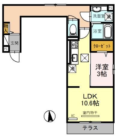 グラセフルⅢ 間取り