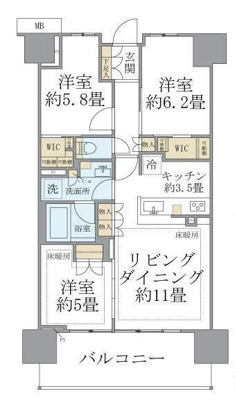 埼玉県さいたま市南区南本町１丁目 間取り