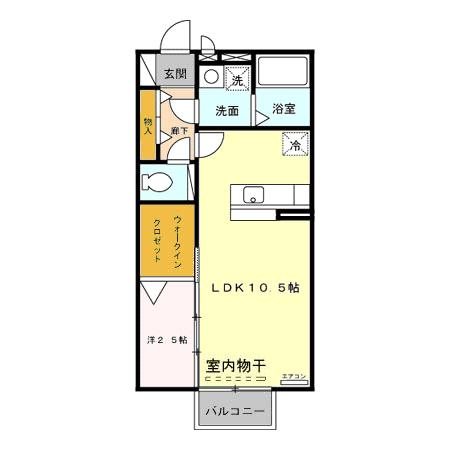 フェールクク 間取り