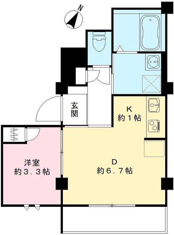 埼玉県さいたま市浦和区北浦和３丁目 間取り