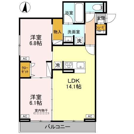 埼玉県川口市芝中田１丁目 間取り