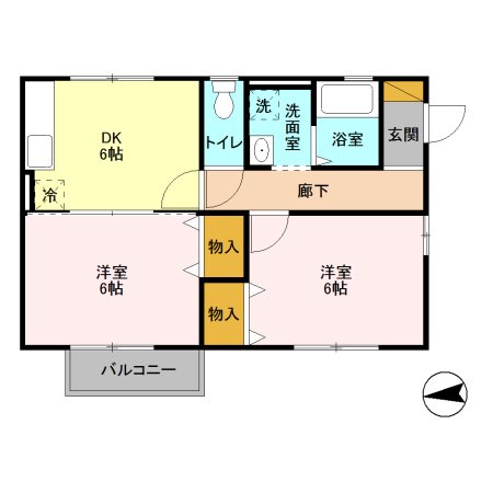 埼玉県戸田市新曽 間取り