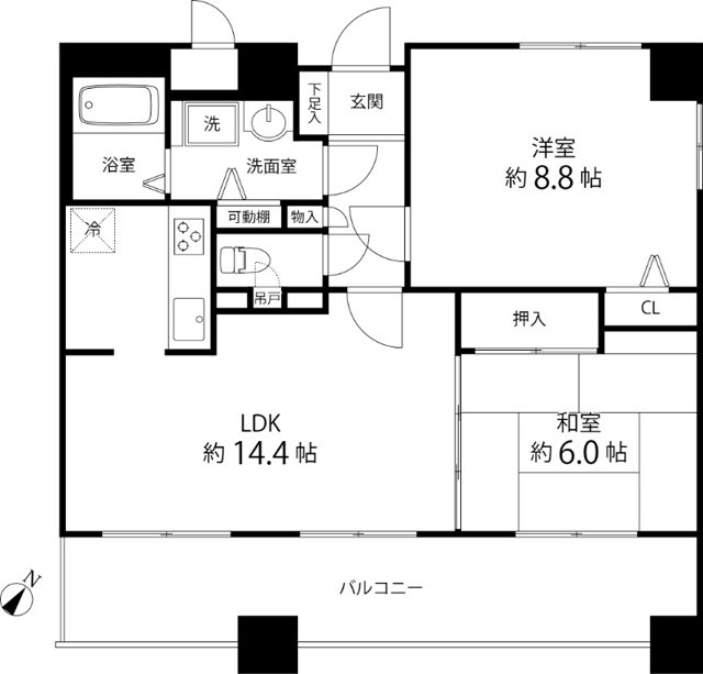 埼玉県さいたま市南区南本町１丁目 間取り