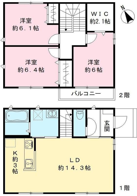 埼玉県蕨市南町４丁目 間取り