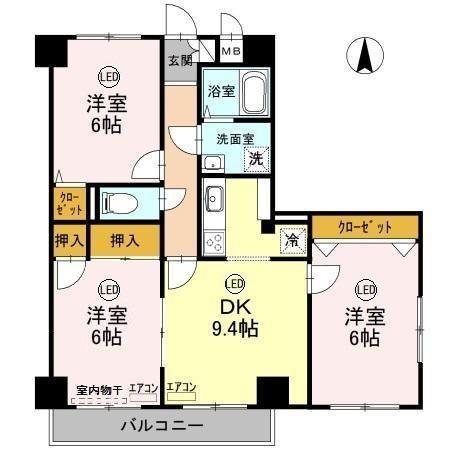 埼玉県さいたま市南区内谷４丁目 間取り