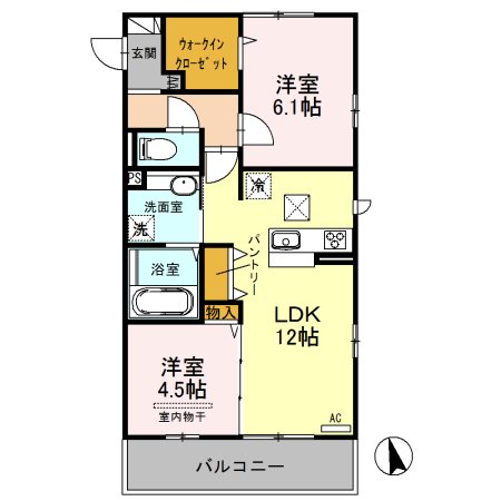 埼玉県さいたま市南区鹿手袋７丁目 間取り